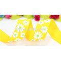 Beautiful Flowers Logos Decorative Gift Ribbon Wholesale